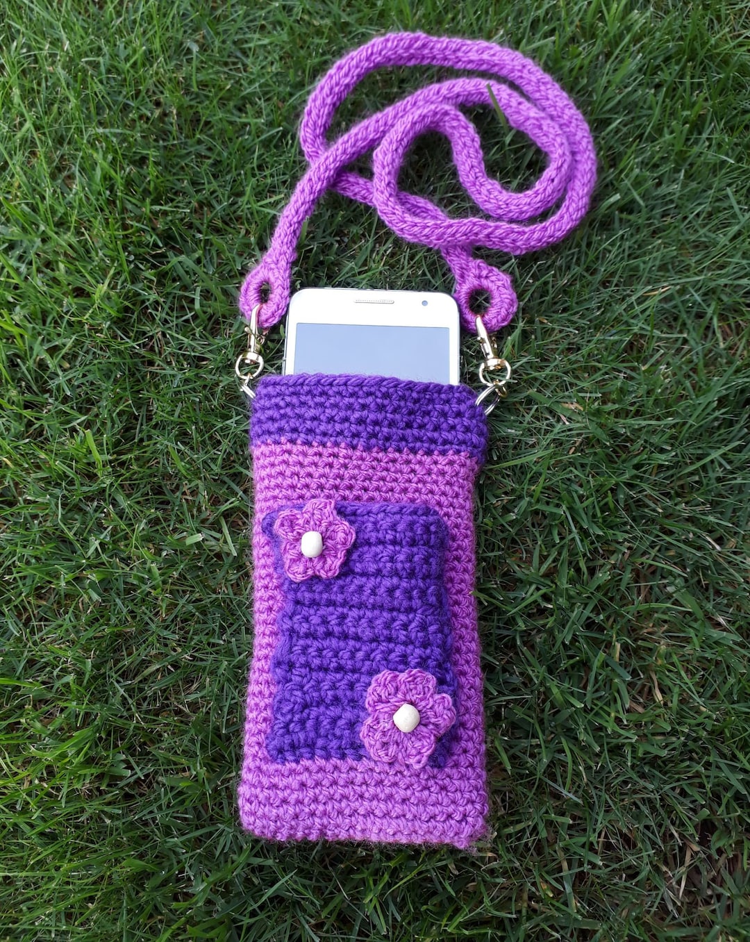 Porta Celulares Bolso Para Celular En Crochet Porta Celular RiÃ