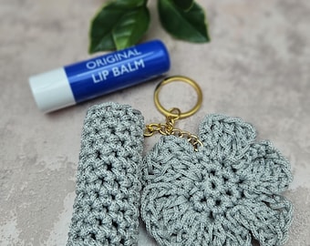 Luxury Handmade Silver Colour lip balm lipstick holder