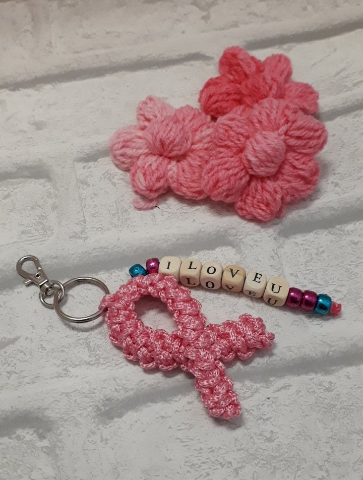 Crochet Pink Ribbon For Breast Cancer Awareness Month Flickr Crochet