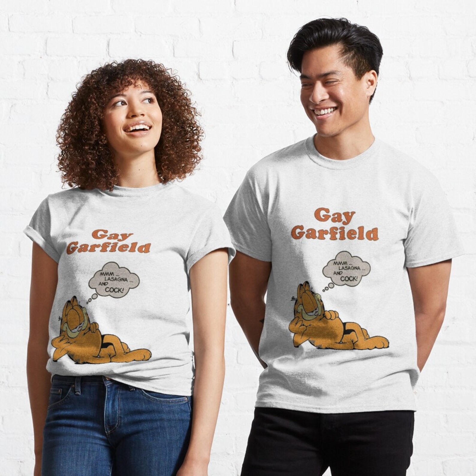 gay garfield shirt