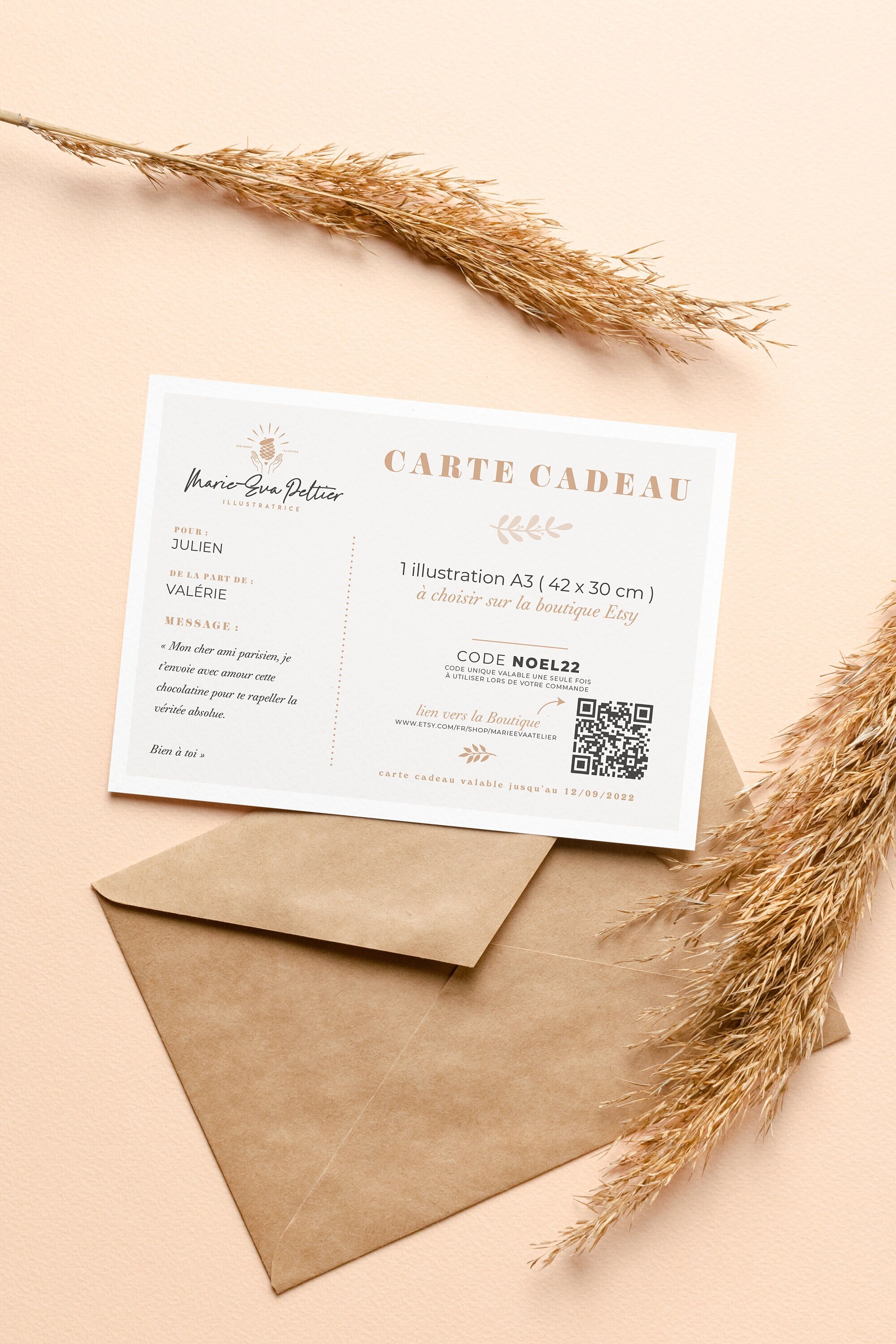 Carte Cadeau Numérique