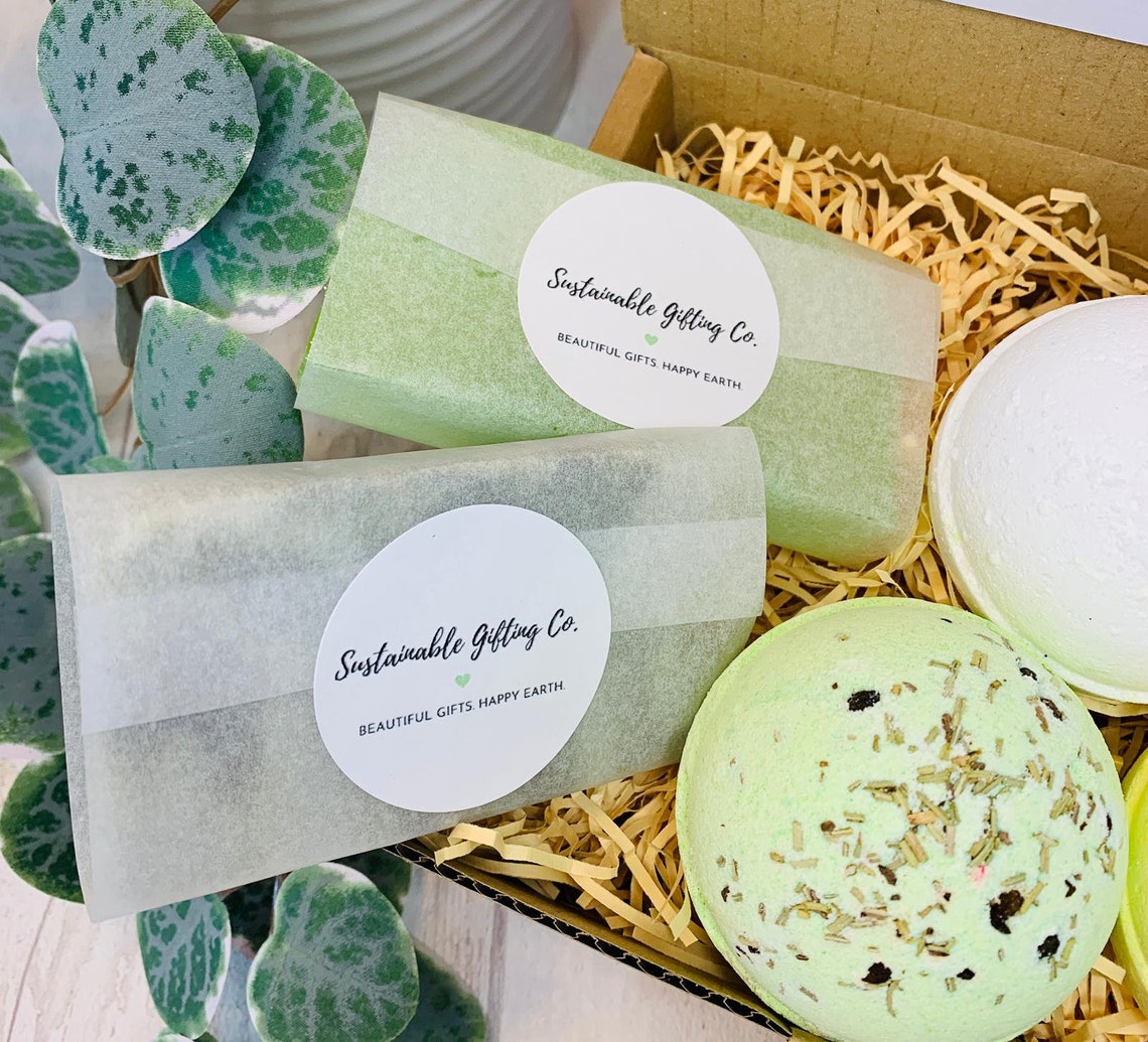 Bath Gift Set for him Man Spa Gift Box Care Package for Etsy