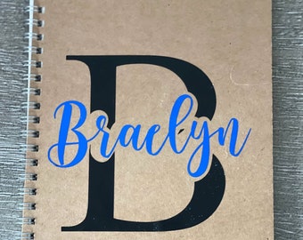 Personalized Soft Cover Spiral Notebooks | Soft Cover Notebook | Notebook, Journal | Personalized | Personalized Notebook | Teacher Gift