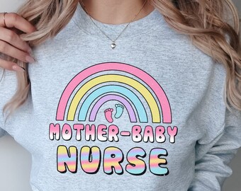 Mother Baby Nurse, Postpartum Nurse, Baby Nurse Shirt, Nurse Apparel, Peds Nurse Shirt, Picu Nurse, Neonatal ICU Registered Nurse, Nurse Tee