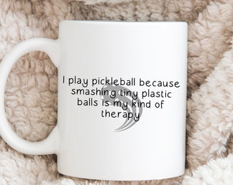 Pickleball Mug, Funny Mug, Pickleball Lover, Pickleball Gifts for Grandma Grandpa