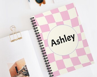 therapist notebook, Hardcover Spiral Notebook, Personalized Journal for Women, Ruled Line, Customized Notebook Gift for Her, Writing Journal