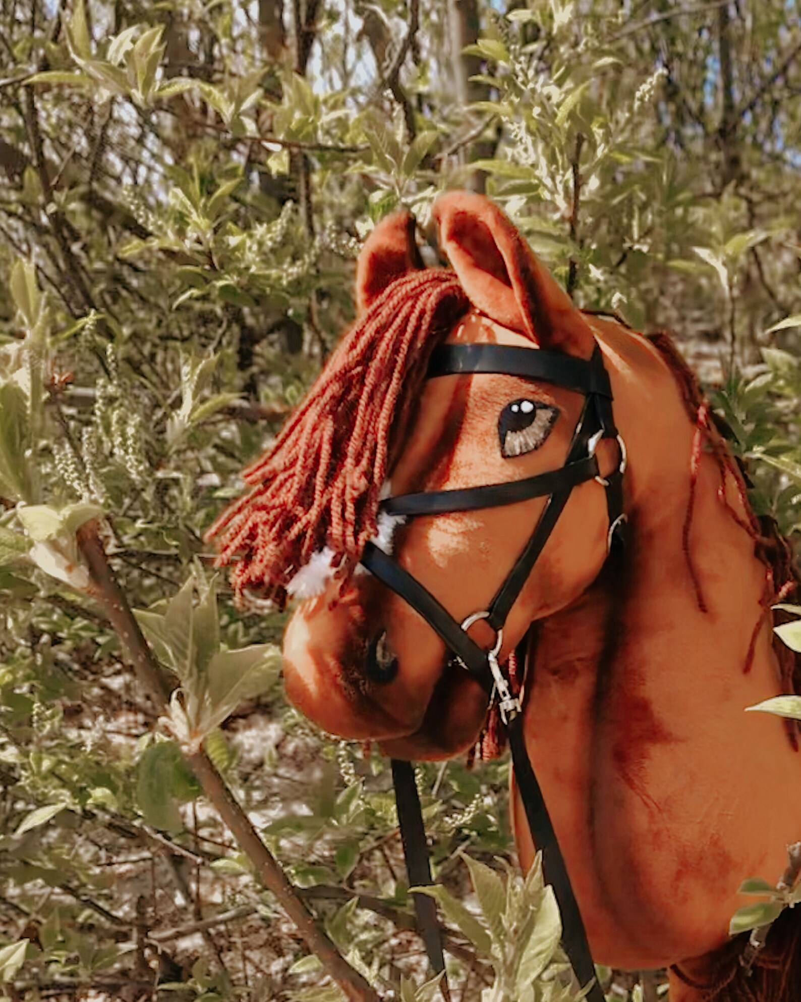 Hobby horse for horseback riding dressage and show jumping. Etsy