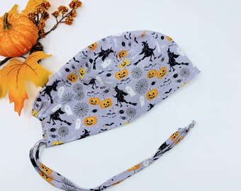 Halloween Scrub Cap, Scrub caps for women. Dental Surgical cap.