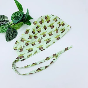Surgical scrub cap for men. Funny tie back scrub hat by Paradise Caps.