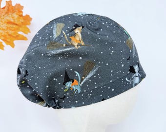 Halloween heksenkat-uniformmuts voor dames, met satijnen voering, van Paradise Caps.