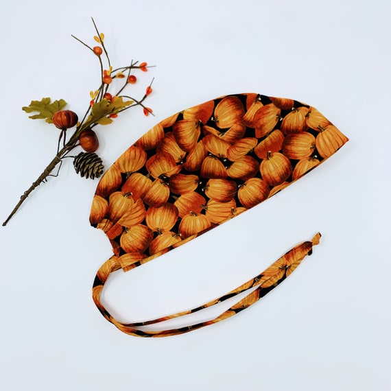 Thanksgiving Surgical Cap Fall Scrub 