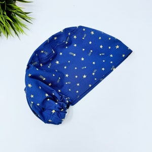 Comet Euro Scrub Cap for Women, European Surgical cap with Satin Lined by Paradise Caps.