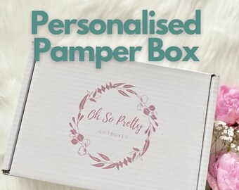 PERSONALISED MYSTERY PAMPER Gift Box, Mystery Box, Spa In a Box, Beauty Gift For Women, Birthday Surprise Box,Christmas Gift, Hamper For Her