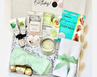 BIRTHDAY GIFT HAMPER For Women, Spa Gift For Birthday, Birthday Pamper Box, 30th Birthday Gift, Mum Birthday Gift, Birthday Gift Ideas Her