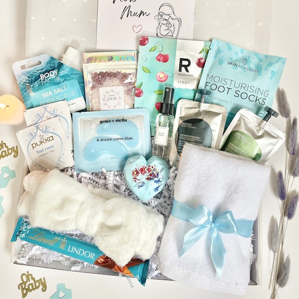 BABY MAMA Pamper Hamper, New Mum Gift, New Mum Care Package, First Time Mum Gift, New Baby Gift, Letterbox Gift for New Mum, Maternity Gift