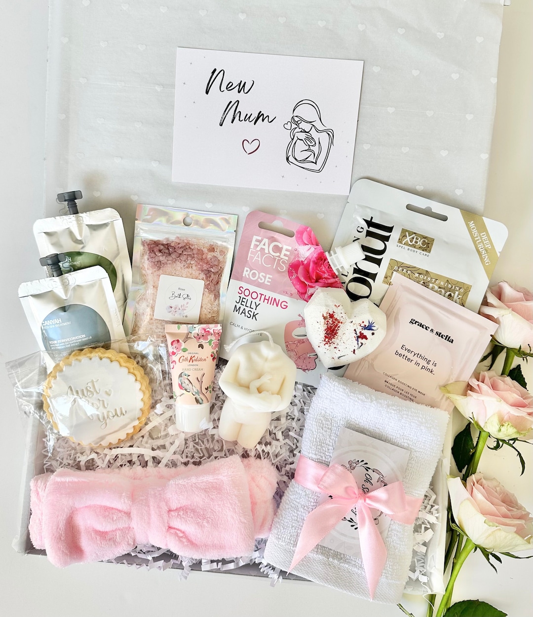 NEW MUM Pamper Gift, New Mum Care Package, New Mum Birthday Gift, New Mum Gift Hamper, Baby