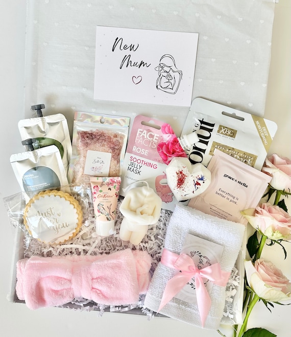 Cadeau pour chouchouter pour nouvelle maman, trousse de soins pour nouvelle  maman, cadeau d'anniversaire pour nouvelle maman, panier cadeau pour nouvelle  maman, cadeau baby shower, cadeau de maternité, cadeau première maman 