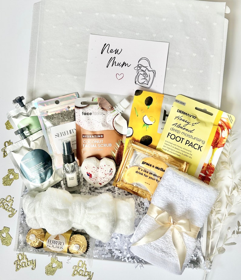 BABY MAMA Pamper Hamper, New Mum Gift, New Mum Care Package, First Time Mum Gift, New Baby Gift, Letterbox Gift for New Mum, Maternity Gift image 3