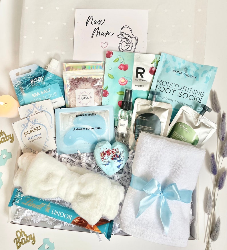 BABY MAMA Pamper Hamper, New Mum Gift, New Mum Care Package, First Time Mum Gift, New Baby Gift, Letterbox Gift for New Mum, Maternity Gift image 1