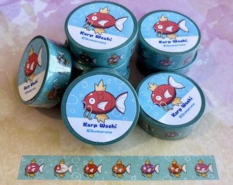 Magikarp Jump Washi Tape | Stationary Lovers | Anime Gamer Gift