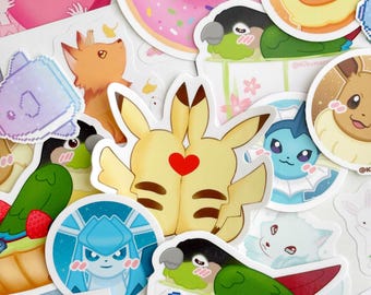 B-Grade Mystery Sticker Pack 6-7 Stickers | Read Description for More Info!!