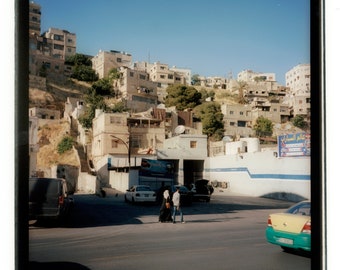 Handprint, Walking on King Hussein Street, Amman, Jordan, 2022