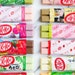 NEW Limited KitKat Japan Sampler Pack Cheesecake Salt Lychee Sakura Sake Cherry Blossom Bean Kit Kat Variety Pack Japanese Waffle Chocolate 