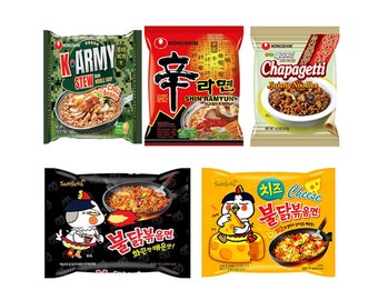 Authentic Asian Ramen Noodle Variety Pack Gift Assorted Flavors