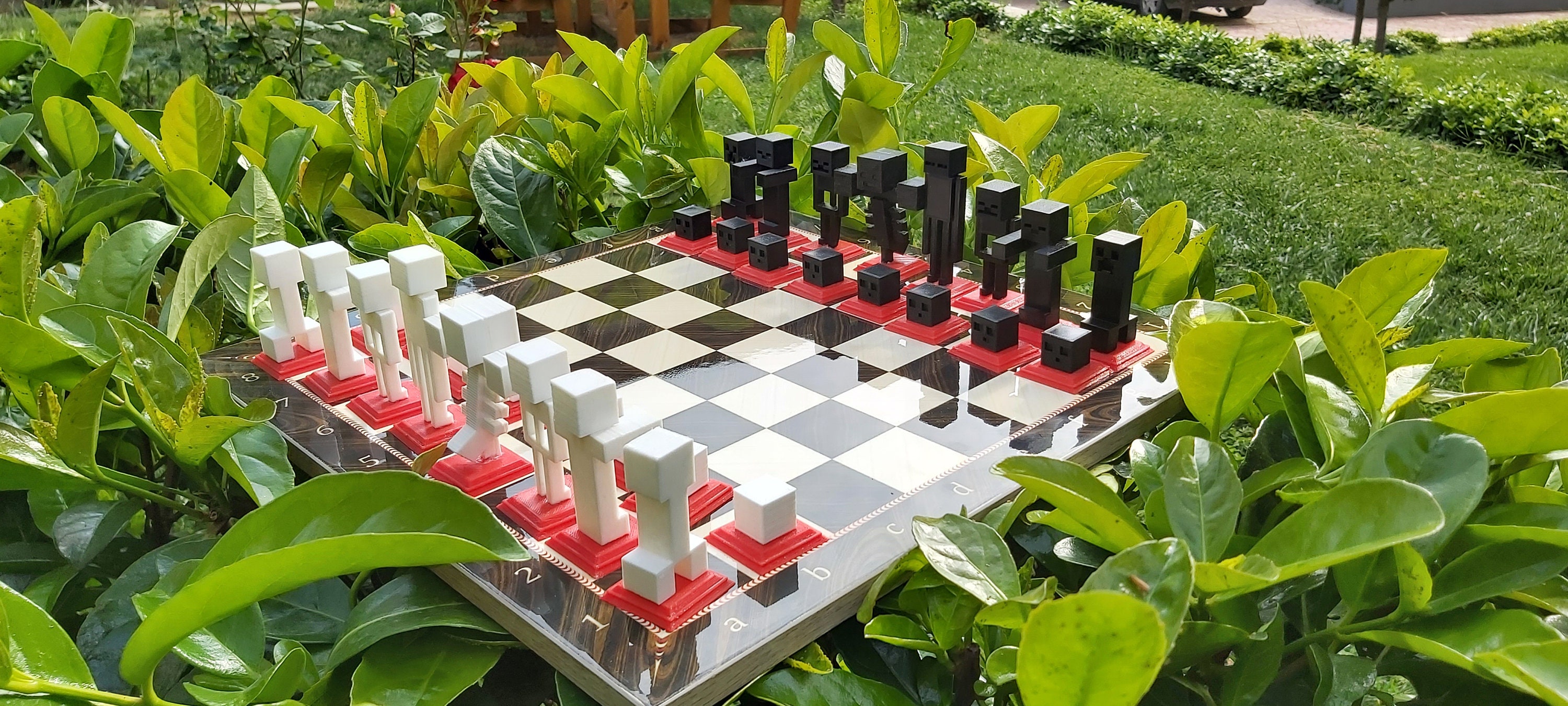 Printable Minecraft Chess