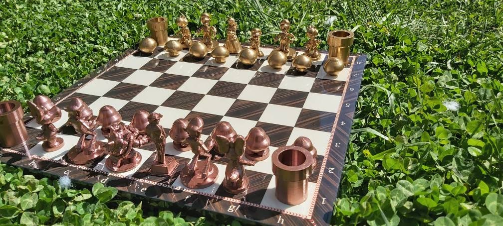 Super Mario chess set (one of my favourite)