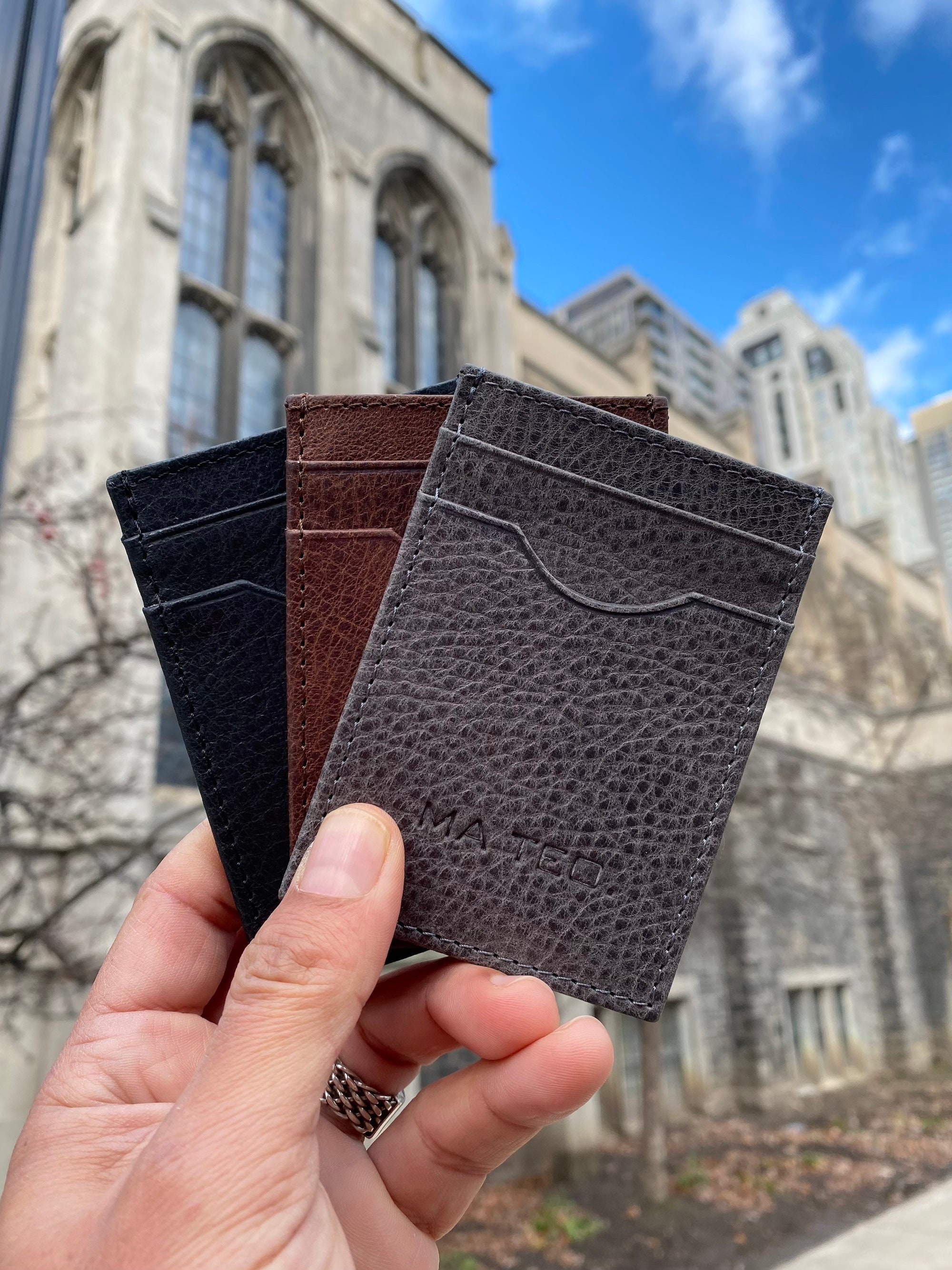 Slim card wallet