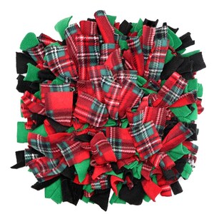 Red Plaid Christmas Snuffle Mat