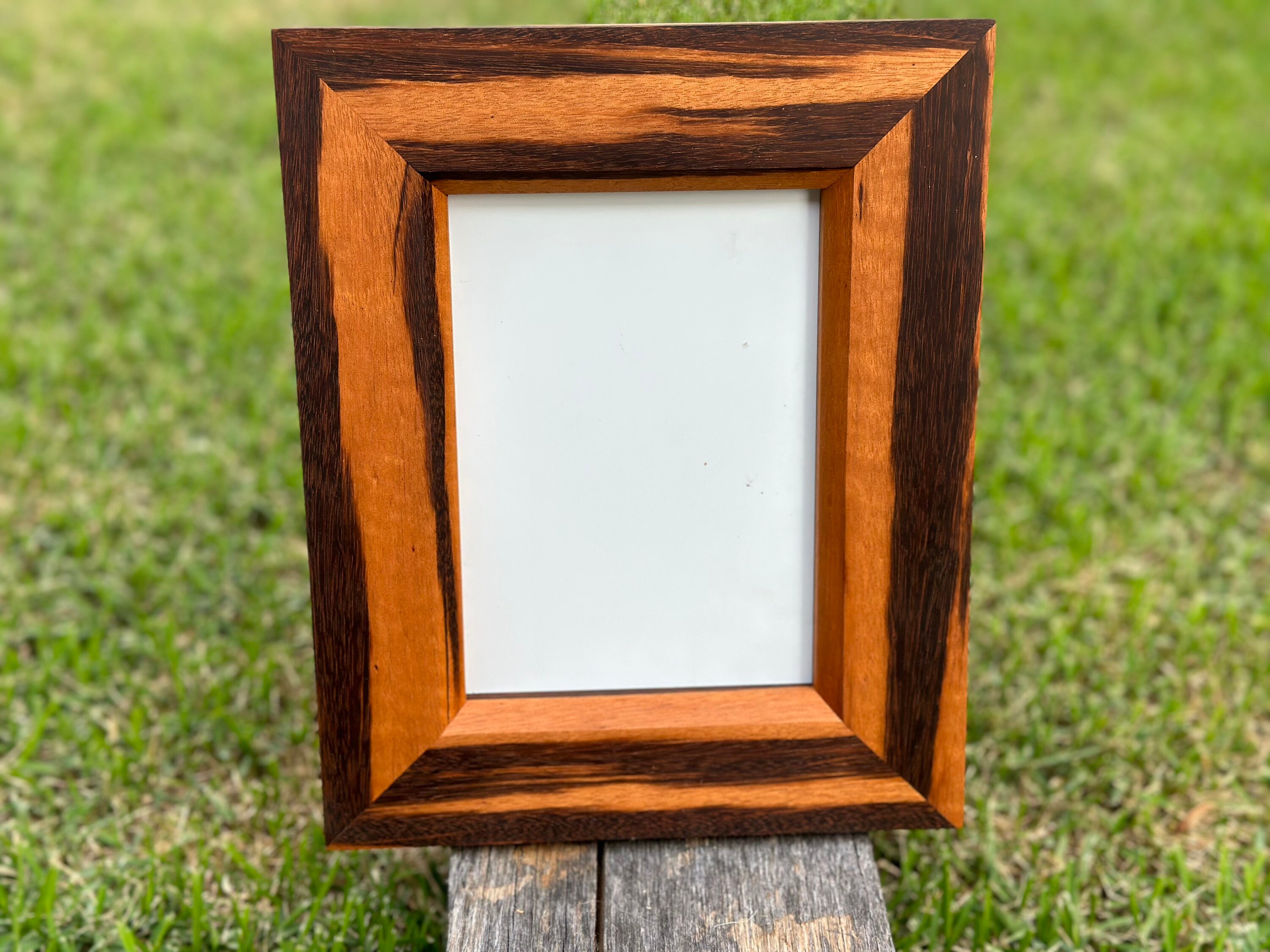 Tigerwood 5x7 Picture Frame - Etsy