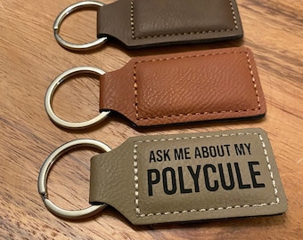 Ask me about my Polycule Keychain