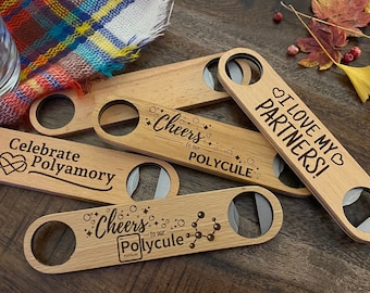 Polyamory Bottle Opener - Celebrate Polycule Gift