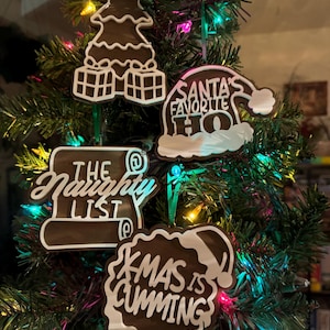 X - Rated Christmas Ornaments - NSFW - White Elephant / Adult