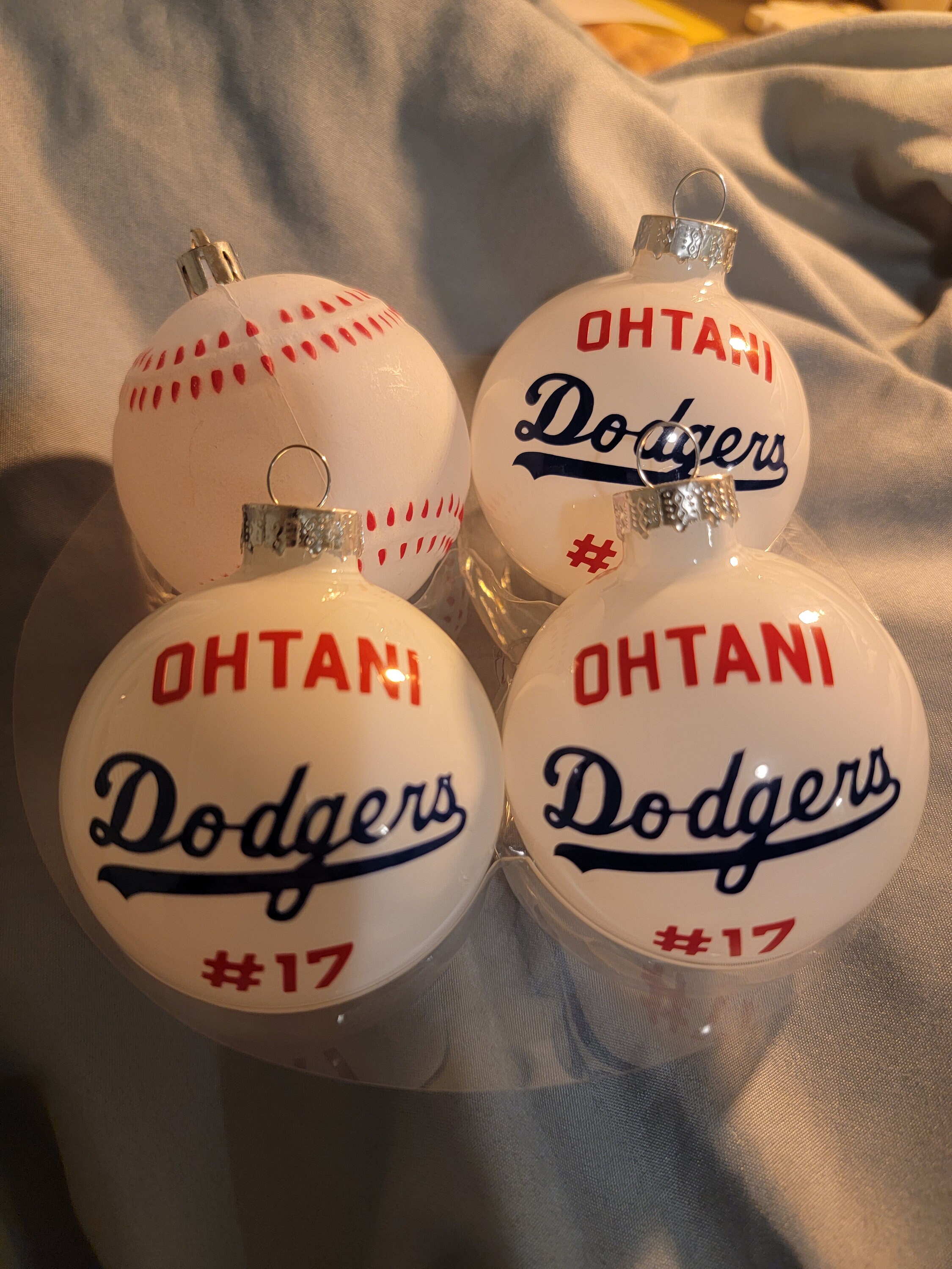 Ohtani Los Angeles Dodgers Christmas Ornament Shohei Ohtani Japan ...