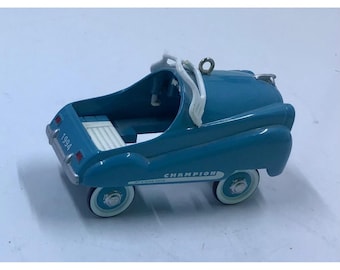Hallmark Kiddie Die Cast Murray Champion Car, Vintage Turquoise