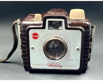 Kodak Brownie Holiday Camera Vintage Bakelite Design