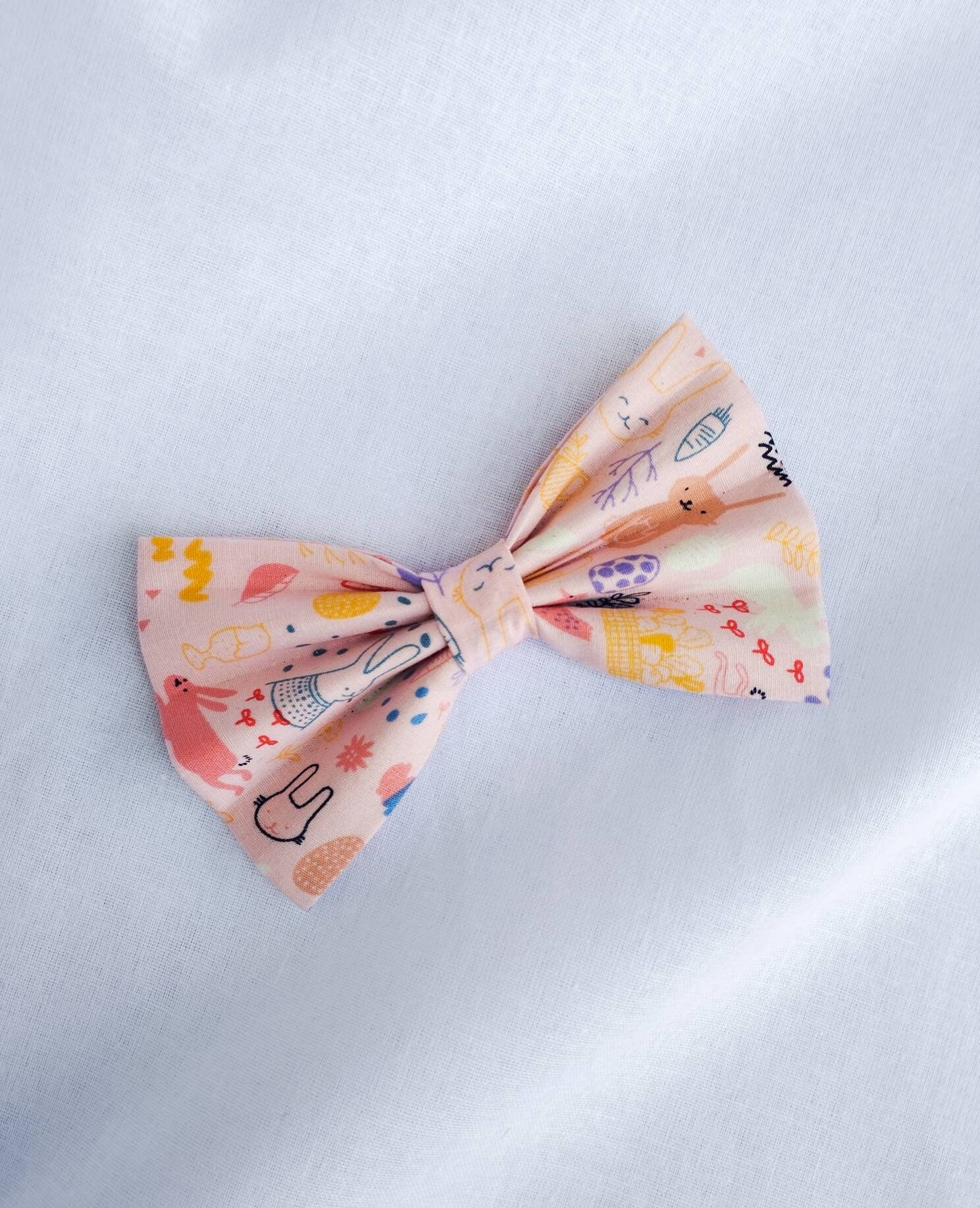 Noeud Papillon Chien Fait Main/Accessoire Noeud Pâques Noeud Rose/ Chat Chien