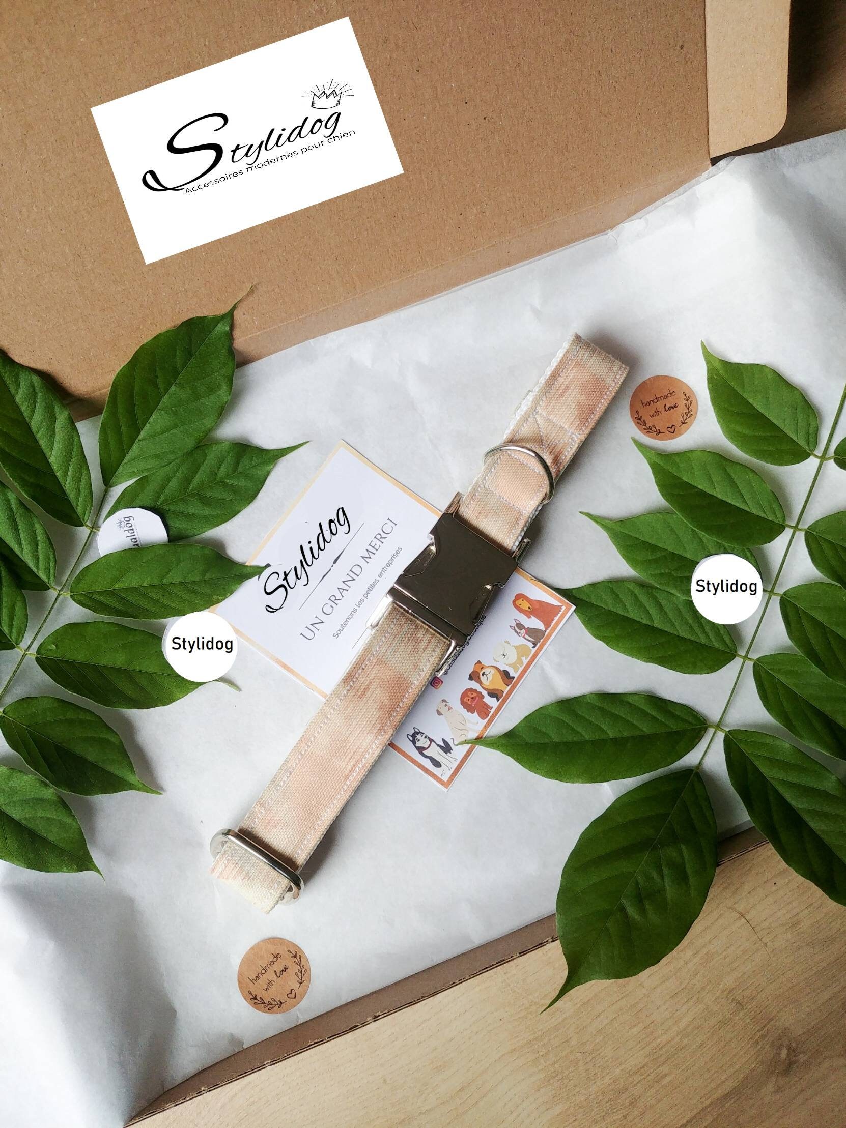 Collier Pour Chien/Accessoire Collier Réglable Collier Colliers Orange Boucle de Libération Rapide T