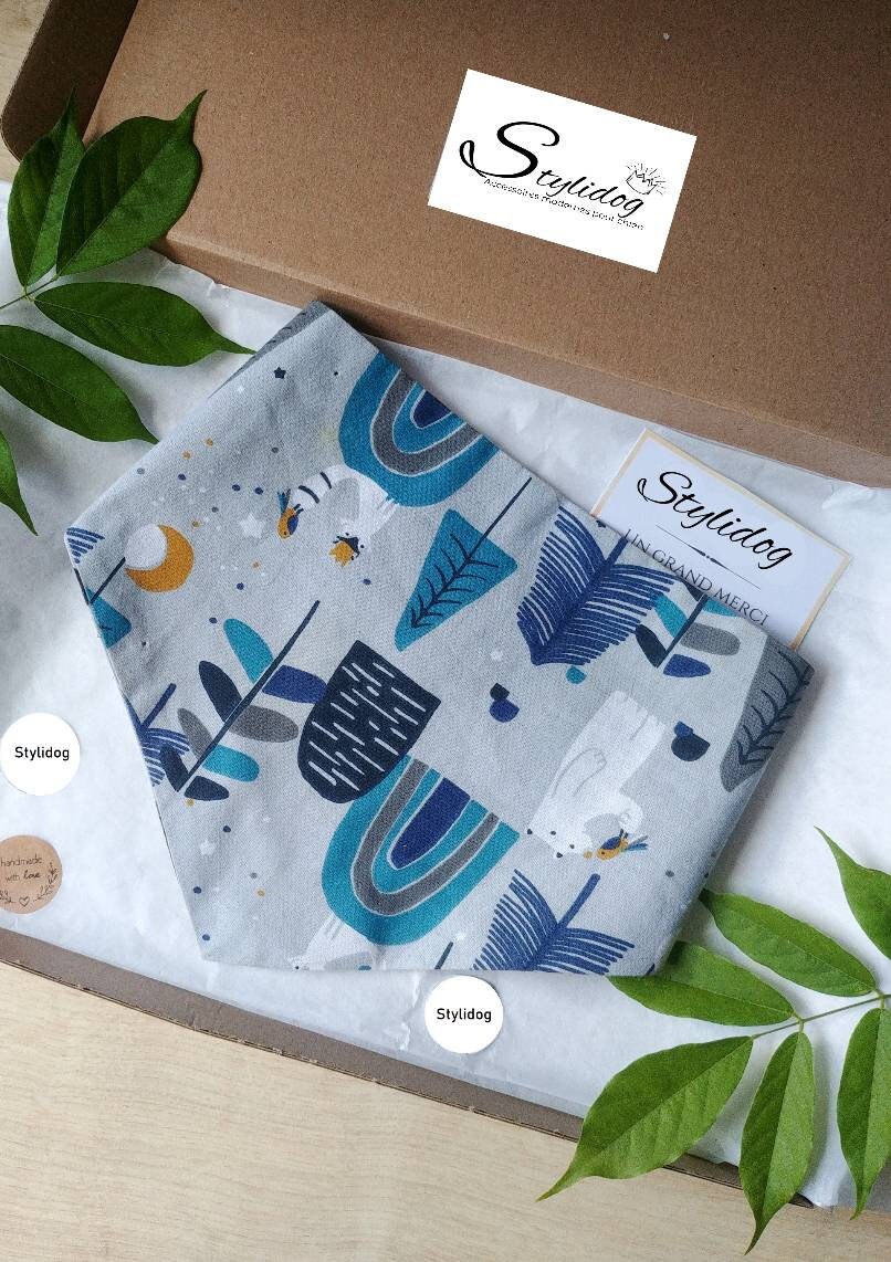 Bandana Pour Chien/Accessoire Vêtement Bandana à Nouer Chat Clipper