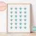 Star Printable Wall Art Nursery Decor Playroom Star Print - Etsy