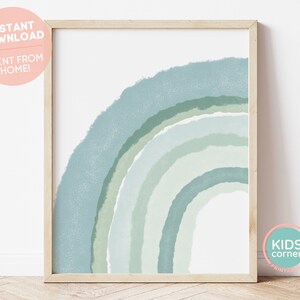 Rainbow Wall Art, Rainbow Nursery Decor, Instant Download Rainbow Wall Art,  PRINTABLE Wall Art, Boys Room, Kids Wall Art, DIGITAL DOWNLOAD