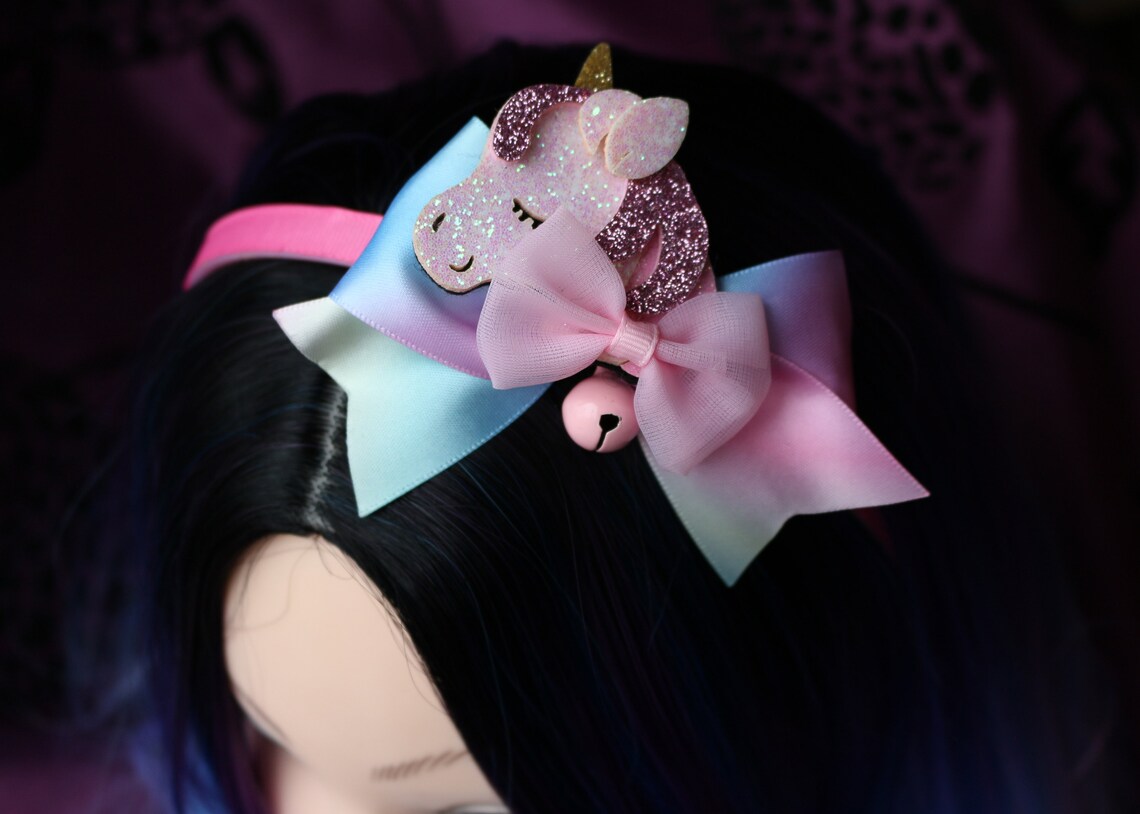 Unicorn Headband 2 Colours Cute Hair Headband Accessories - Etsy