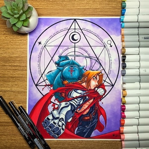 Fullmetal Alchemist: Hermanos Elric Imprimir