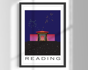 Reading Festival | Main Stage | Festival Series | Iconic | Print