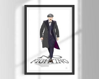 Peaky Blinders | Arthur Shelby | Arthur | Birmingham | Print | Minimalist Wall Art