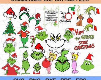 Download Grinch Svg Files With Photos Etsy