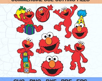 Download Elmo Svg Etsy